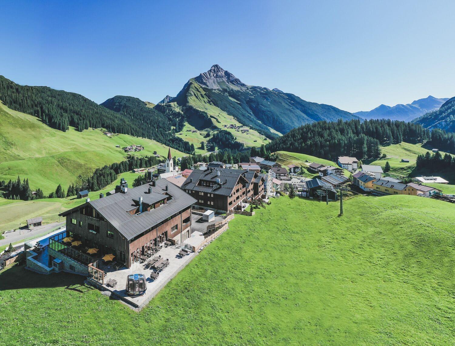 Alpenparks Hotel & Apartment Arlberg Warth Mit Pool エクステリア 写真