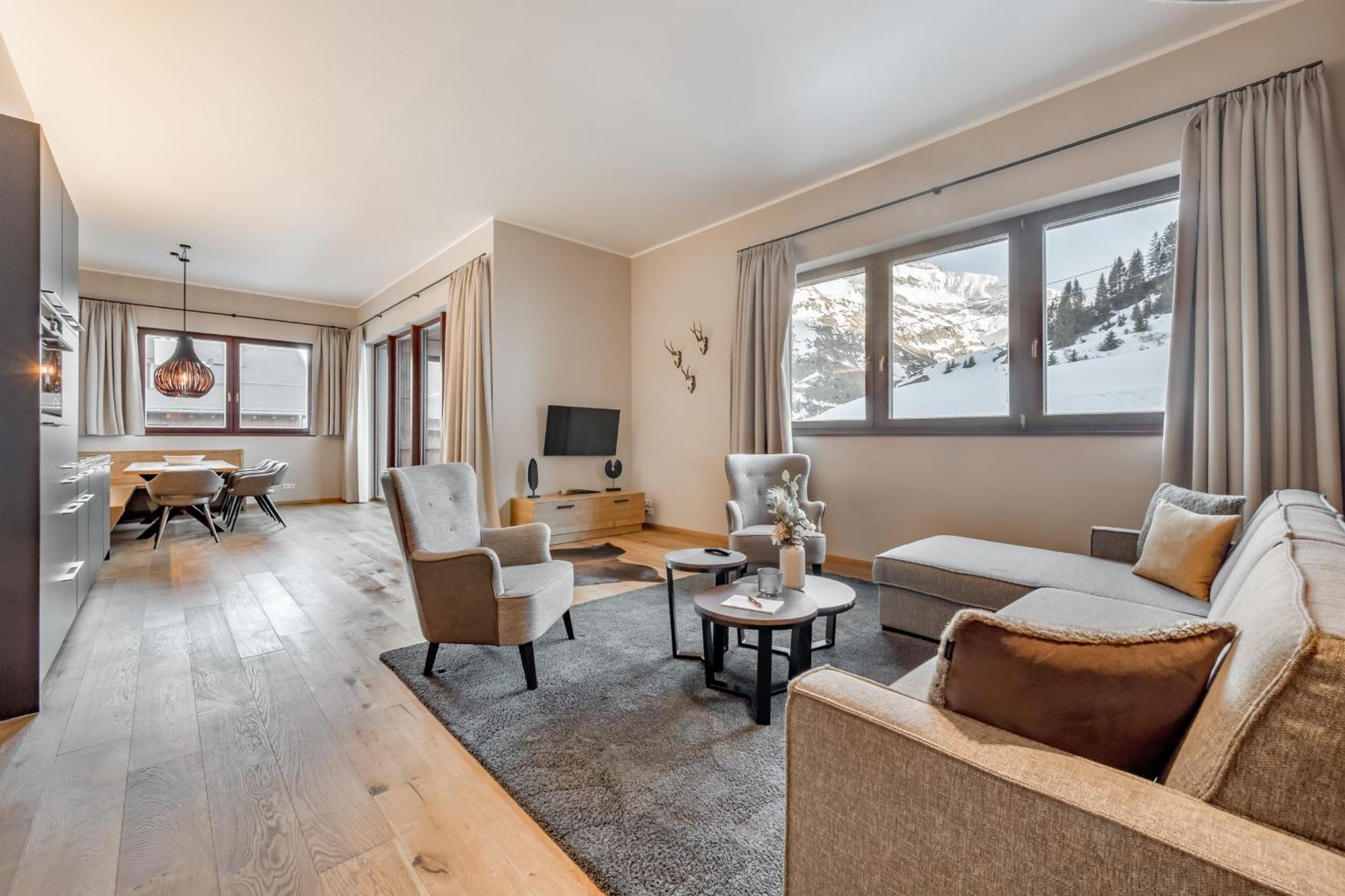 Alpenparks Hotel & Apartment Arlberg Warth Mit Pool エクステリア 写真